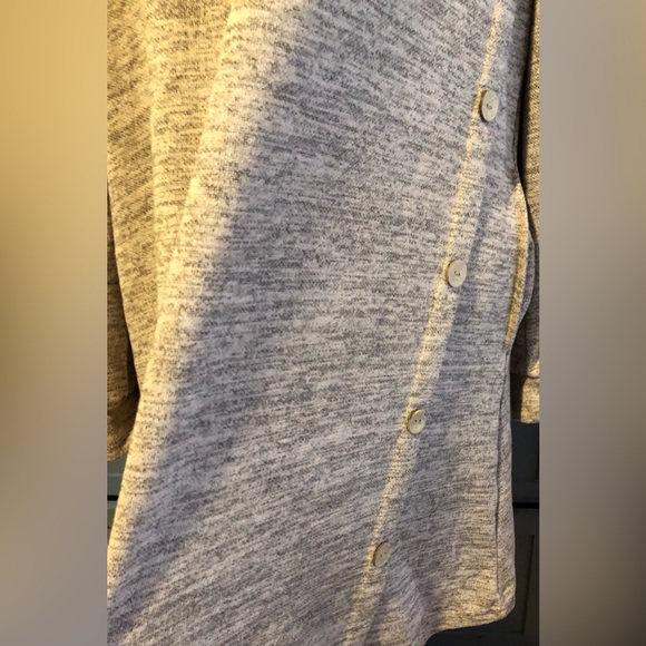 Women’s dusty rose colored sweater dress with accent buttons size extra large - Picture 3 of 8